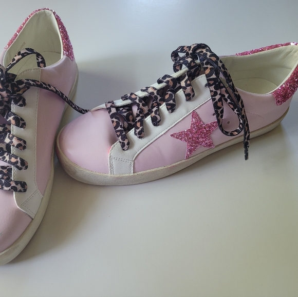 Womens Mi,im Shoes Pink and White size 7.5 - Picture 2 of 7
